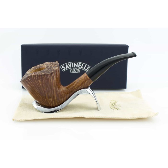 PIPA SAVINELLI ARTISAN LIBERA SEMICURVA MARRONE CHIARO LISCIA PF155LMC - 9 - 04 PF155LMC-9-04