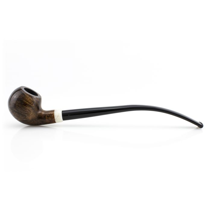PIPA ALDO VELANI CHURCHWARDEN LISCIA MARRONE BENT APPLE PAVCW25-LM01