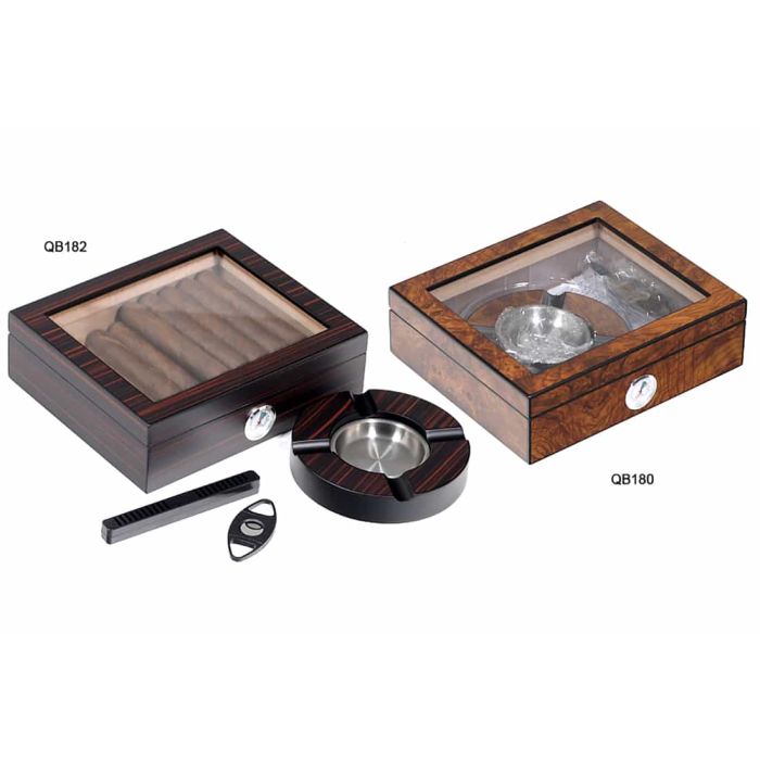SCATOLA PORTASIGARI LUBINSKI LEGNO CEDRO 50 SIGARI QB180-QB182 QB180-QB182