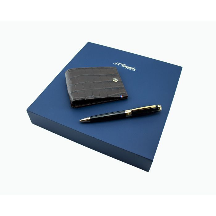 GIFT SET S.T. DUPONT PENNA LINEA D + PORTAFOGLIO OFFERTA SPECIALE 187101