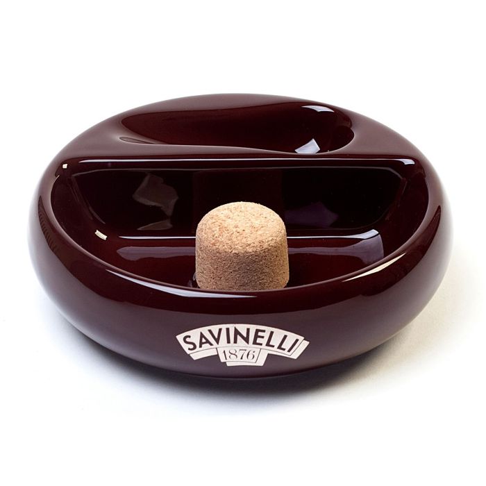 POSACENERE POSA PIPA BATTI PIPA SAVINELLI MARRONE IN CERAMICA W1007-MARRONE