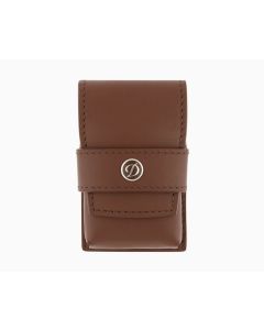 PORTACCENDINO S.T. DUPONT LIGNE D LE GRAND DUPONT PELLE MARRONE 180123C
