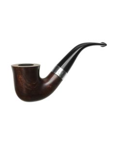 PIPA PETERSON ARAN SMOOTH NICKEL MOUNTED 05 FISHTAIL 9MM CALABASH ANM05----N---FF
