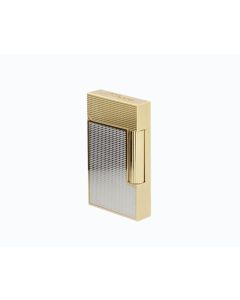 ACCENDINO S.T. DUPONT LINEA 2 CLING FINITURA PALLADIO ORO PUNTA DIAMANTE C16605