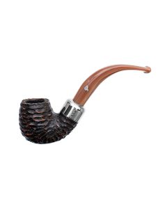 PIPA PETERSON DERRY RUSTICATED 230 FISHTAIL BENT BILLIARD  DER230---NNRRJ-