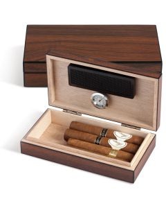 SCATOLA PORTASIGARI HUMIDOR EGOIST 5 SIGARI MARRONE JK00450