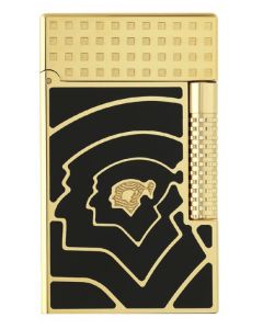 ACCENDINO S.T. DUPONT LE GRAND DUPONT COHIBA 60 NERO ORO EDIZIONE LIMITATA C23472CL