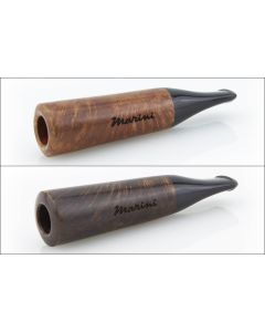 BOCCHINO PER SIGARO TOSCANO FUMA TOSCANI MARINI RADICA E METACRILATO FILTRO 9 MM - DIAMETRO 10 MM M510