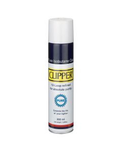 GAS BUTANO CLIPPER WHITE PURE 300ML MC0011
