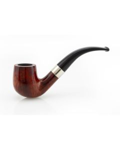 PIPA MYWAY THE WISE MAN CLASSIC BENT BILLIARD LISCIA ARANCIONE A043A.3