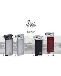 ACCENDINO LUBINSKI PER PIPA KENT FIAMMA DOLCE ORIZZONTALE CON PIGINO CURAPIPA W240