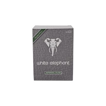 FILTRI PIPA WHITE ELEPHANT SUPER MIX 9 MM CONFEZIONE 150 PZ TWE150MI9S
