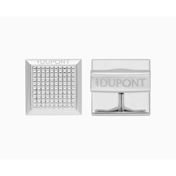 GEMELLI S.T. DUPONT QUADRATI PUNTA DIAMANTE ARGENTO