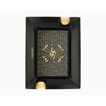 POSACENERE S.T. DUPONT LARGE FUENTE NERO ORO GIALLO LIMITED EDITION 006460
