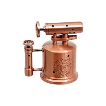 ACCENDINO DA TAVOLO VECTOR QUADPUMP QUATTRO FIAMME 03 RAME SATINATO TK00QP0003