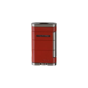 ACCENDINO PER SIGARI XIKAR ALLUME DOUBLE RIOT ROSSO C42000533R