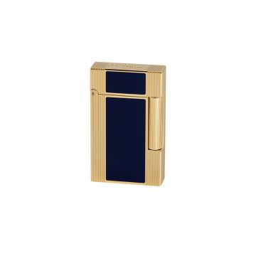 ACCENDINO S.T. DUPONT LINEA 2 WINDSOR BLU ORO GIALLO 016381