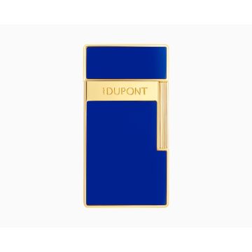 ACCENDINO S.T. DUPONT BIGGY BLU BRILLANTE ORO 025225