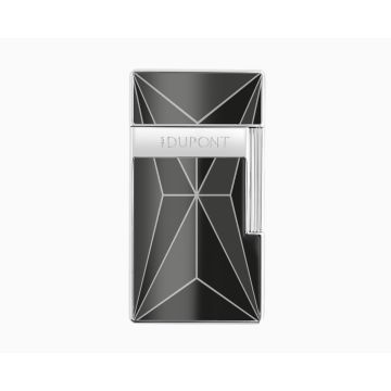 S.T. DUPONT BIGGY FIRE X BLACK/CHROME LIGHTER