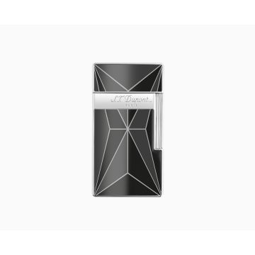 S.T. DUPONT BIGGY FIRE X BLACK/CHROME LIGHTER  025070