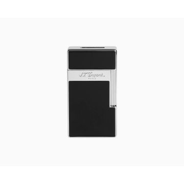 S.T. DUPONT BIGGY BLACK CHROME LIGHTER 025001