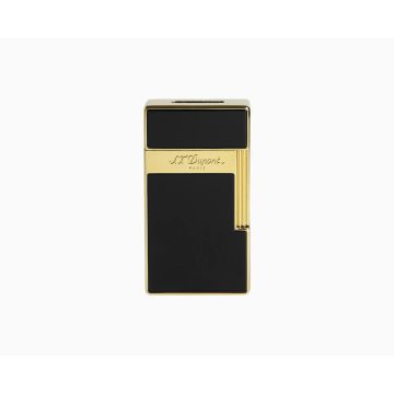 S.T. DUPONT BIGGY BLACK GOLDEN LIGHTER 025002