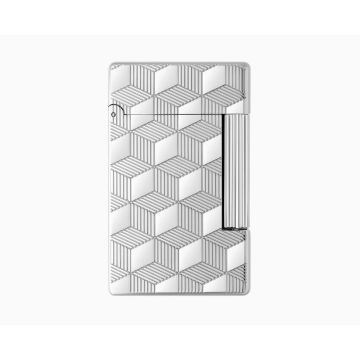 ACCENDINO S.T. DUPONT INITIAL CUBE ARGENTO 020840