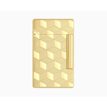 ACCENDINO S.T. DUPONT INITIAL CUBE ORO GIALLO 020841