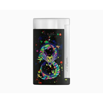ACCENDINO S.T. DUPONT SLIM 7 DRAGON NERO CROMO 027777