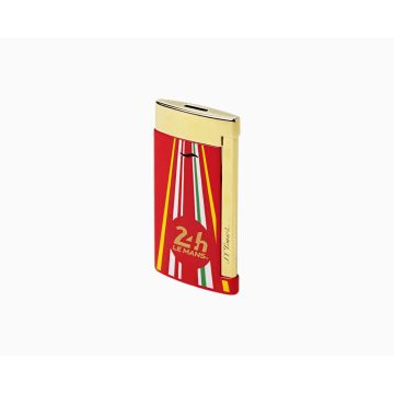 S.T. DUPONT SLIM 7 24 H LE MANS RED / GOLDEN LIMITED EDITION LIGHTER 027790