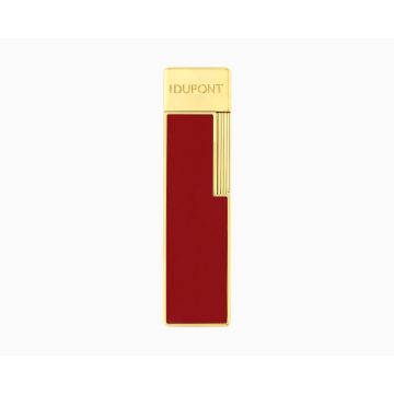 S.T. DUPONT TWIGGY LIGHTER BORDEAUX / YELLOW GOLD 030030