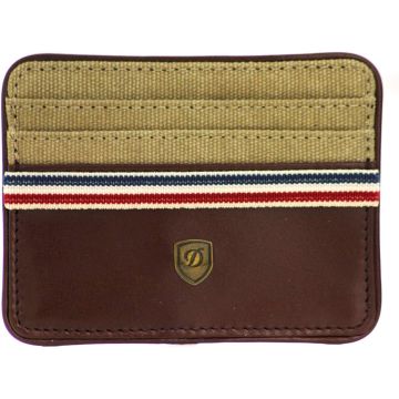 PORTA CARTE DI CREDITO S.T. DUPONT ICONIC BEIGE COGNAC 190301