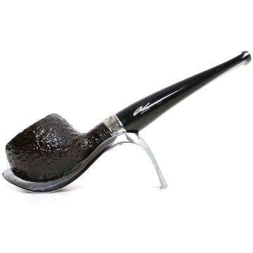 PIPA SAVINELLI 150 ANNI ACHILLE III RUSTICATA MARRONE EDIZIONE LIMITATA P150G5ZMR-9
