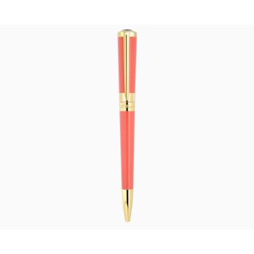 PENNA S.T. DUPONT A SFERA LIBERTE CORALLO ORO GIALLO 465226G