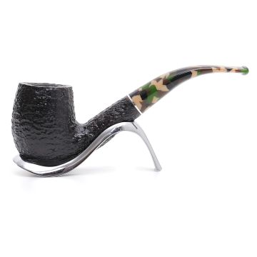 PIPA SAVINELLI CAMOUFLAGE 606 KS BILLIARD CURVA RUSTICATA P404ZNR-606