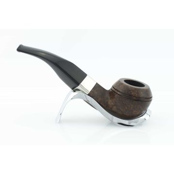 PETERSON ARAN SMOOTH NICKEL MOUNTED 80S BENT RHODESIAN ANM80S---N---F-