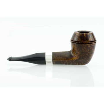 PETERSON SHERLOCK HOLMES DARK SMOOTH BAKER STREET P-LIP BULLDOG PIPE BAKBAKER-SDK-P-