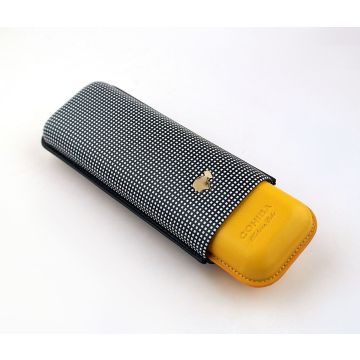 PORTASIGARI ASTUCCIO HABANOS COHIBA IN PELLE PER DUE SIGARI