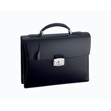BORSA PORTADOCUMENTI S.T. DUPONT LINEA D PELLE NERA 181001 181001
