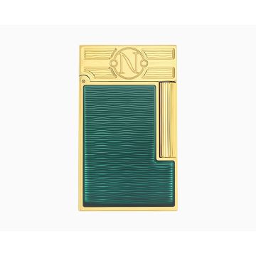 ACCENDINO S.T. DUPONT LIGNE 2 CLING 20000 LEGHE SOTTO I MARI VERDE PACIFIC ORO GIALLO LIMITED EDITION C16052CL