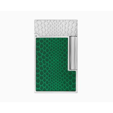 ACCENDINO S.T. DUPONT LIGNE 2 SNAKE SKIN VERDE/PALLADIO C16078