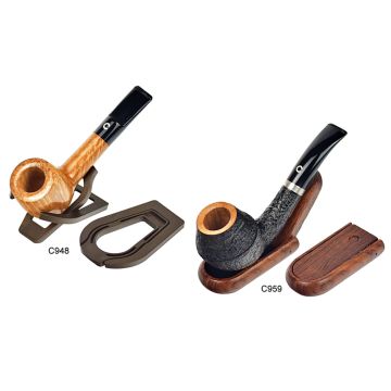 POGGIA PIPA PORTA PIPA PIEGHEVOLE LUBINSKI TASCABILE PLASTICA O LEGNO C948-C959