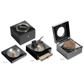 SCATOLA PORTATABACCO POSACENERE BATTIPIPA LUBINSKI LEGNO D2309-E2119-E2229 D2309-E2119-E2229