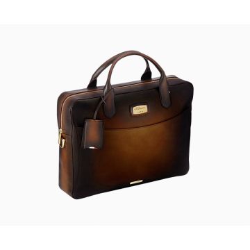 BORSA PORTADOCUMENTI S.T. DUPONT ATELIER PELLE MARRONE 191401