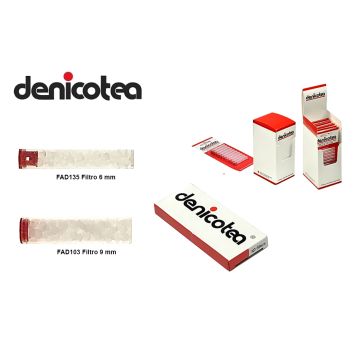 FILTRI PER PIPA E BOCCHINI SIGARETTA  DENICOTEA CRISTALLI ATTIVI DA 6 E 9 MM FAD103-FAD135