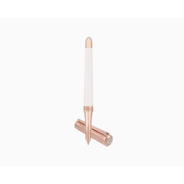 PENNA S.T. DUPONT LIBERTE STILOGRAFICA LACCA BIANCA/ORO ROSA 460398