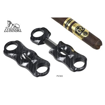 SPUNTASIGARI LUBINSKI IN FIBRA DI CARBONIO NERO FV383