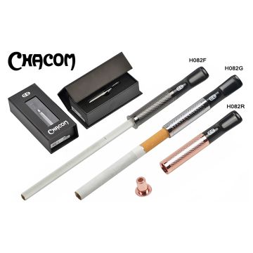 BOCCHINO CHACOM TWIN GRANA RISO PER SIGARETTA CLASSICA 8 MM E SLIM 5 MM CON FILTRO CARBONI ATTIVI H082-2