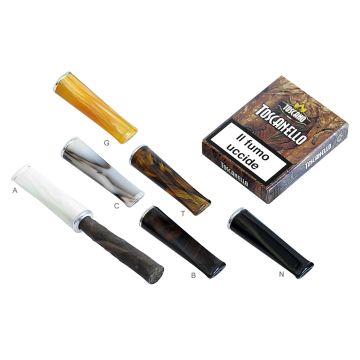 BOCCHINO PER SIGARO TOSCANO FUMA TOSCANI LUBINSKI METACRILATO CON SALVAFUOCO H365