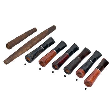 BOCCHINO FUMA TOSCANO LUBINSKI PER SIGARO TOSCANO FILTRO 9 MM H470